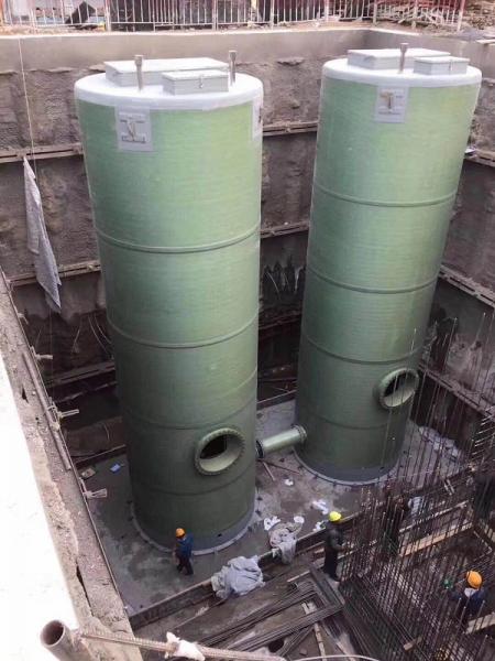 扬州重庆OPPO智能生态科技园安装一体化污水提升泵